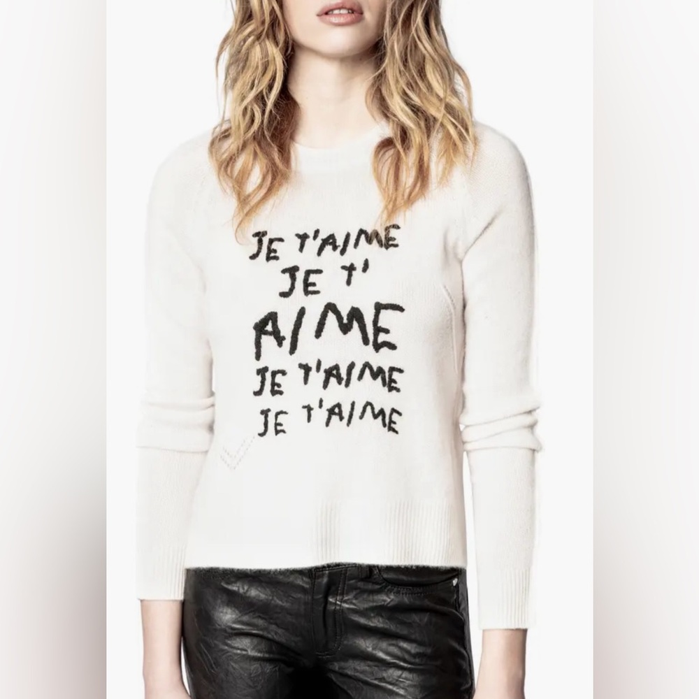 Zadig and Voltaire cashmere sweater. Size Xs